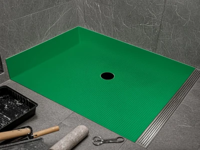 Chape flottante et étanchéité douche