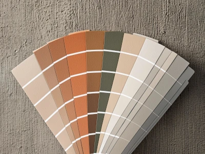 Nuancier couleurs façade ocre jaune provence fréjus