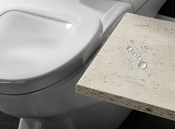 Choix materiaux carrelage salle de bain humidité soleil Var