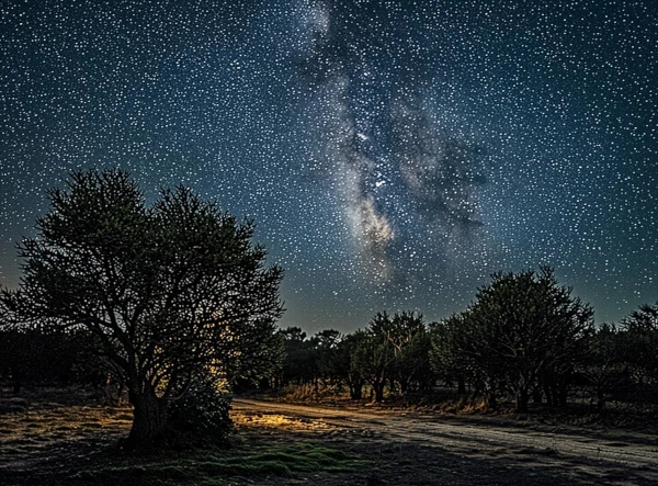 Ciel étoilé nuit Fréjus Var pollution lumineuse éclairage respectueux environnement