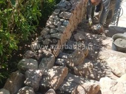 Construction de Murs en Pierre Naturelle