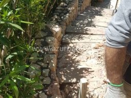 Construction de Murs en Pierre Naturelle