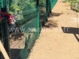 Réalisation d’une clôture en grillage rigide